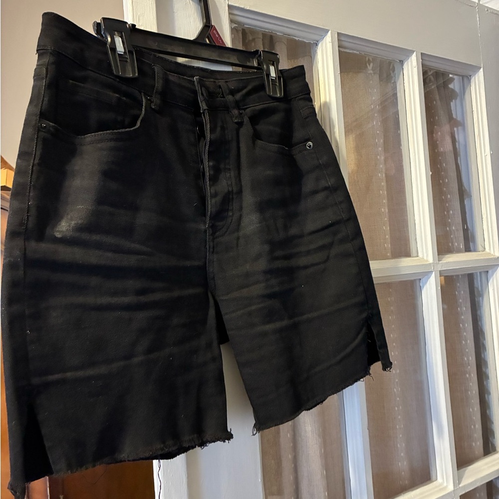 Forever 21 Black Women’s Denim Cutoff Shorts